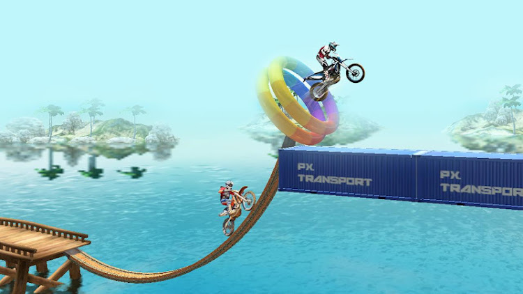 #4. Bike Stunt Race Master 2024 (Android) By: Gamehayloft