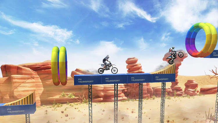 #6. Bike Stunt Race Master 2024 (Android) By: Gamehayloft