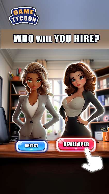 #9. Game Tycoon (Android) By: Capetown Games