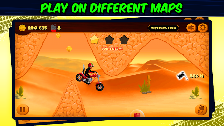 #5. Road Draw 2: Moto Race (Android) By: Zabaron Games