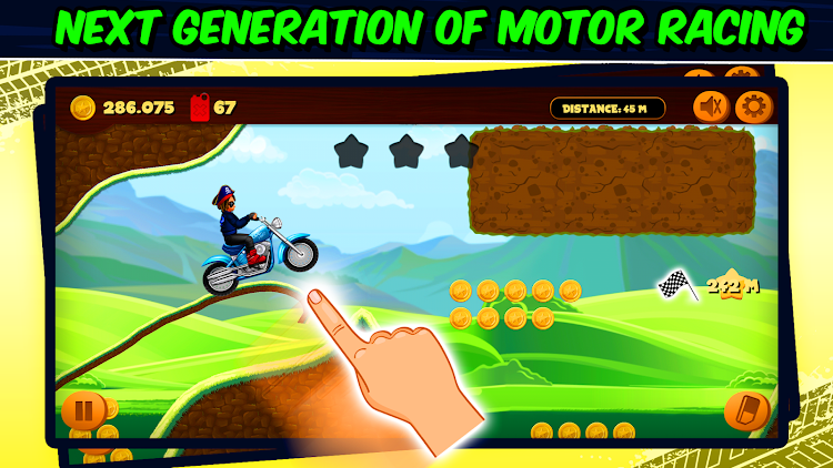 #6. Road Draw 2: Moto Race (Android) By: Zabaron Games