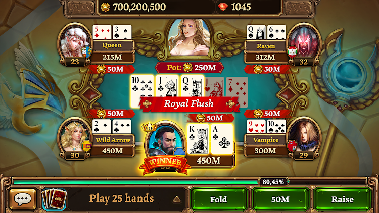 #3. Texas Holdem - Scatter Poker (Android) By: Murka Games Limited