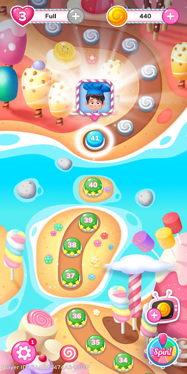 #3. Sweet Chef Match 3 Game (Android) By: Mobilintelect