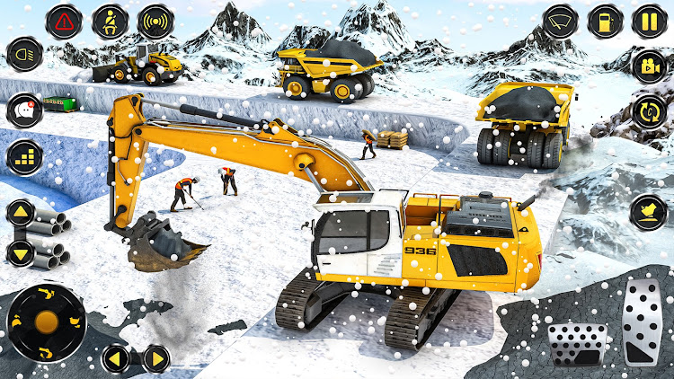 #5. City Construction JCB Game 3D (Android) By: Games Quest