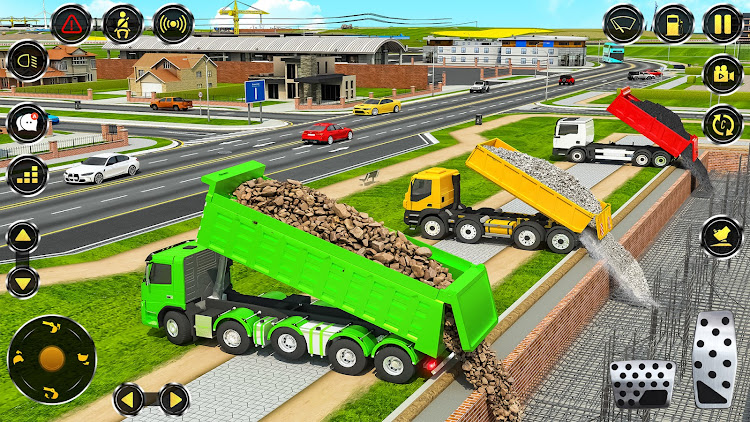 #8. City Construction JCB Game 3D (Android) By: Games Quest