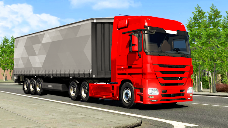 #2. Euro Truck Driver Simulator 3D (Android) By: AUT GAMING STUDIO