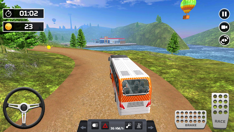 #5. Offroad Bus Simulator Bus Game (Android) By: GamePark