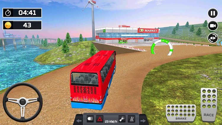 #8. Offroad Bus Simulator Bus Game (Android) By: GamePark