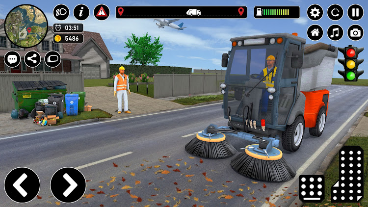 #2. Garbage Truck Games 2024 (Android) By: TeeToo