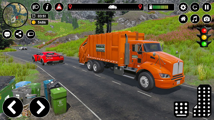 #4. Garbage Truck Games 2024 (Android) By: TeeToo