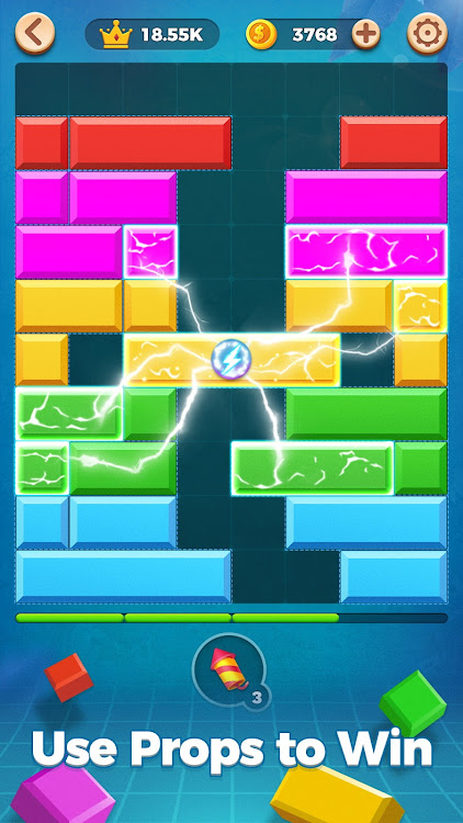 #3. Block Crush - Puzzle Game (Android) By: BIG CAKE GROUP LIMITED