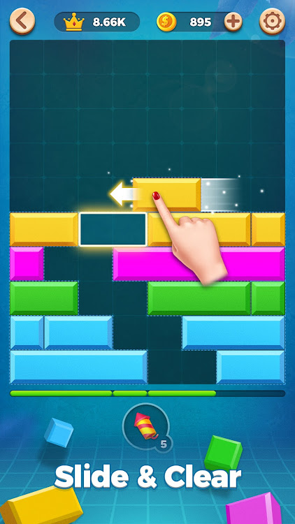 #7. Block Crush - Puzzle Game (Android) By: BIG CAKE GROUP LIMITED