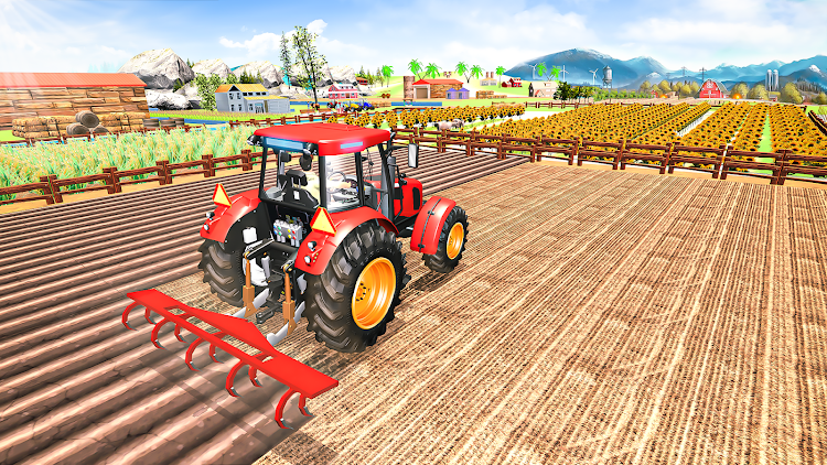 #2. Real Tractor Farming Drive 3D (Android) By: Gamepause Studio