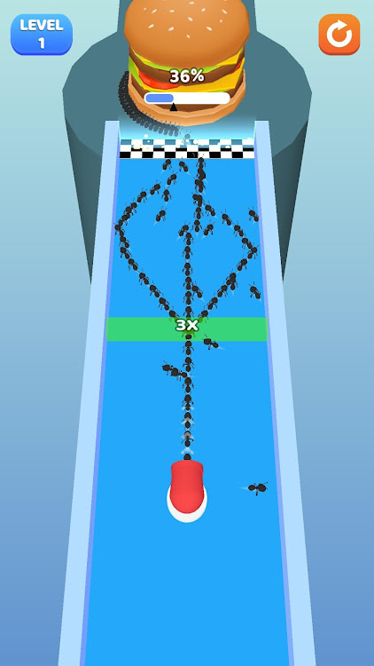 #7. Shooting Ants (Android) By: Macaca Labs.