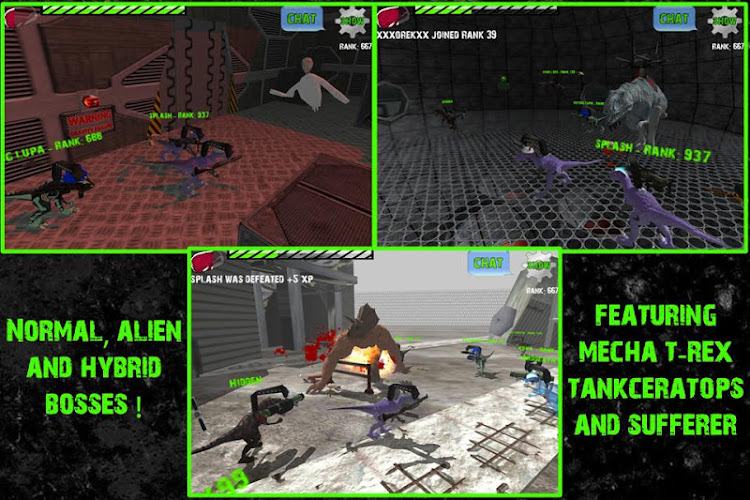 #6. Raptors Online - Gun Dinosaurs (Android) By: StephenAllen