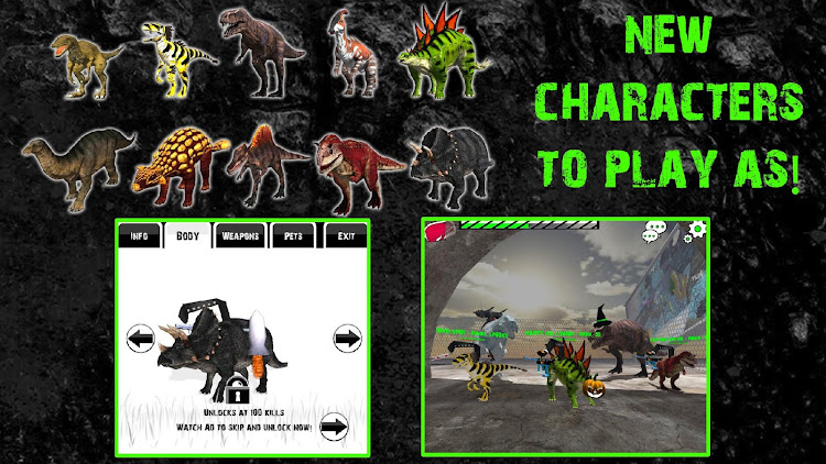 #7. Raptors Online - Gun Dinosaurs (Android) By: StephenAllen