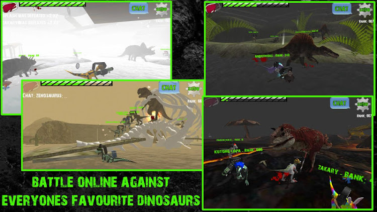 #10. Raptors Online - Gun Dinosaurs (Android) By: StephenAllen