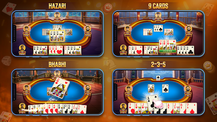 #3. ADDA 29 Callbreak Hazari Ludo (Android) By: Live Card Games