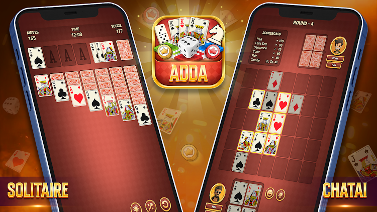 #5. ADDA 29 Callbreak Hazari Ludo (Android) By: Live Card Games