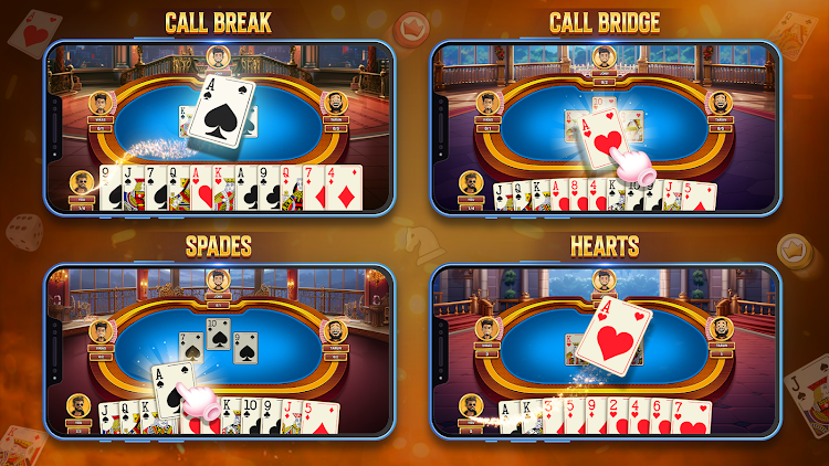 #7. ADDA 29 Callbreak Hazari Ludo (Android) By: Live Card Games