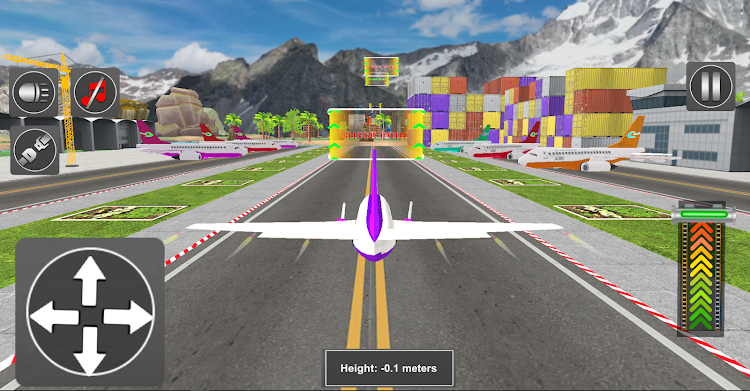 #2. City Plane Simulator Game (Android) By: Twins Inc.