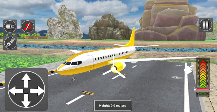 #7. City Plane Simulator Game (Android) By: Twins Inc.