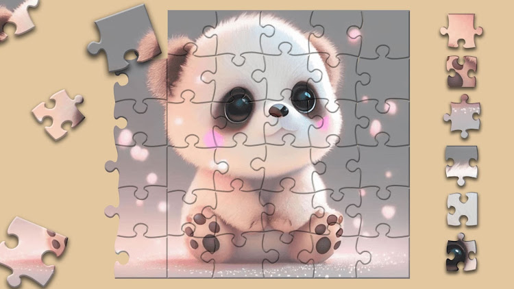 #7. Animal Jigsaw: Brain Puzzles (Android) By: C.C.T Games