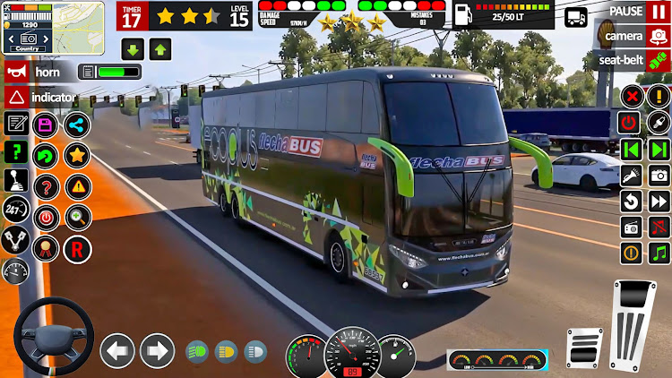 #3. US Public Bus Driving Games 3d (Android) By: Click Gaming Studio