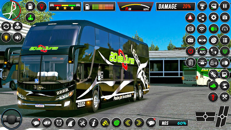 #10. US Public Bus Driving Games 3d (Android) By: Click Gaming Studio