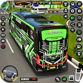 US Public Bus Driving Games 3d