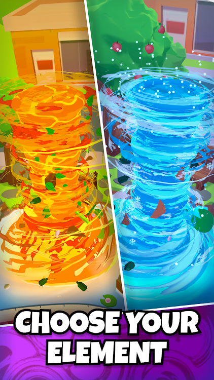 #2. Idle Tornado 3D (Android) By: YALP GAMES LLC