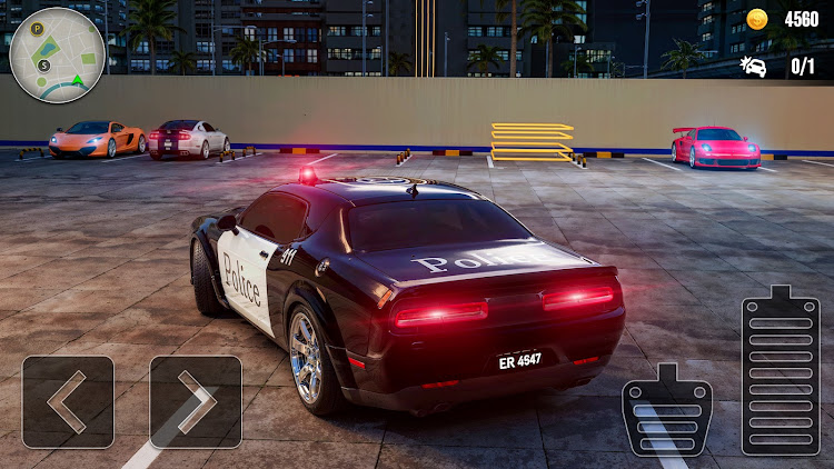 #2. Police Car Parking & Driving (Android) By: Games Soft