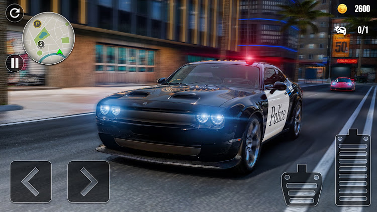 #5. Police Car Parking & Driving (Android) By: Games Soft