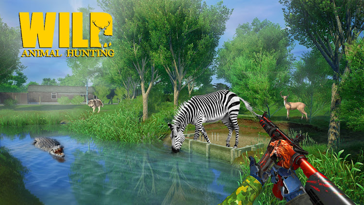 #4. Wild Animal Hunting Games (Android) By: Games Lobby