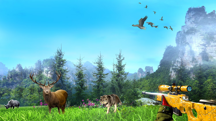 #6. Wild Animal Hunting Games (Android) By: Games Lobby