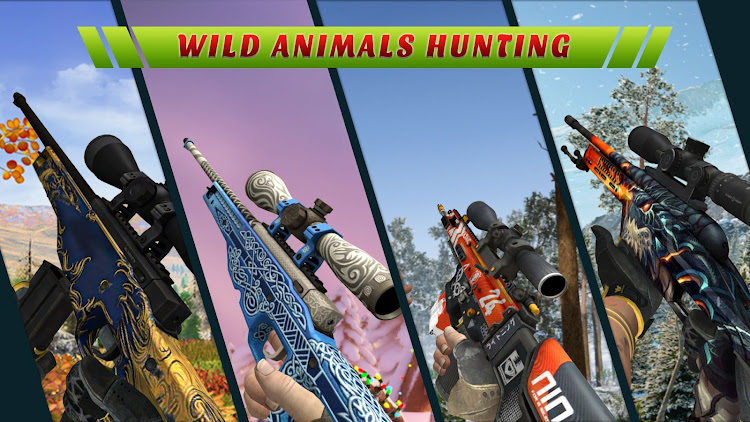 #7. Wild Animal Hunting Games (Android) By: Games Lobby