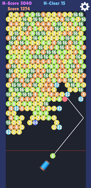 #3. bubbleshooter2048 (Android) By: wind