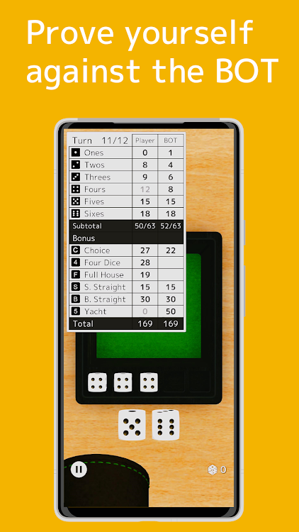 #3. Yacht Dice (Android) By: n2dev