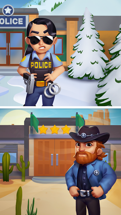 #5. Police Department Tycoon (Android) By: CASUAL AZUR GAMES