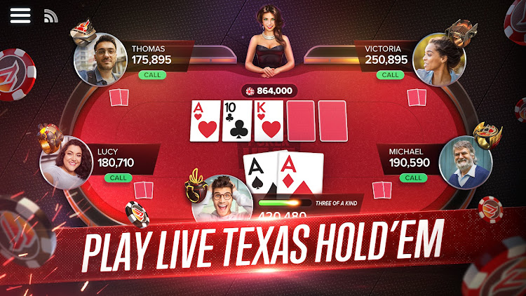 #8. Poker Heat™ Texas Holdem Poker (Android) By: Playtika