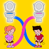 Toilet Rush Race - Draw Puzzle icon