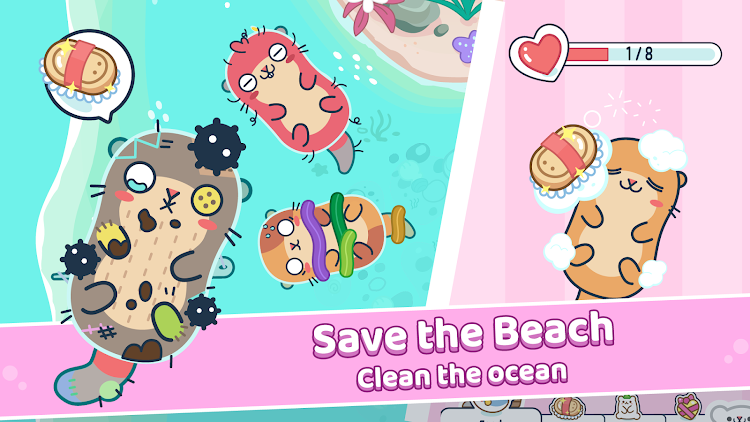 #6. Otter Ocean - Treasure hunt (Android) By: Finifugu Games