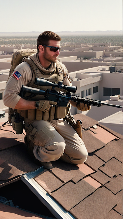 #3. American Sniper 3D - Gun Games (Android) By: TapNation