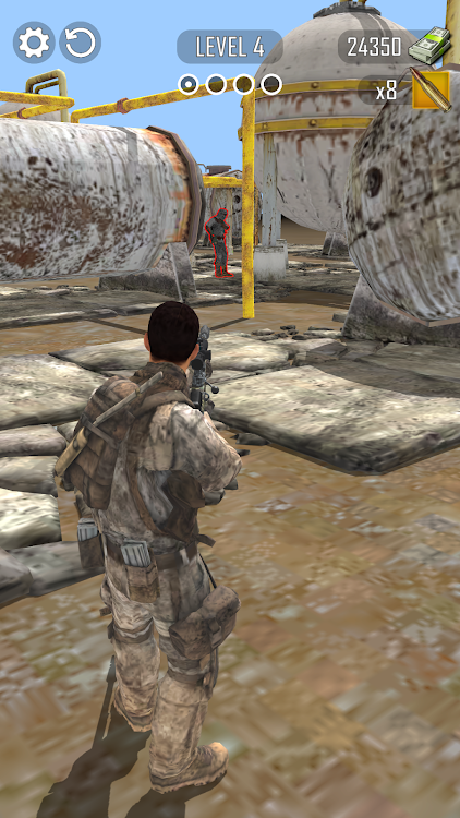 #5. American Sniper 3D - Gun Games (Android) By: TapNation