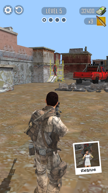 #7. American Sniper 3D - Gun Games (Android) By: TapNation