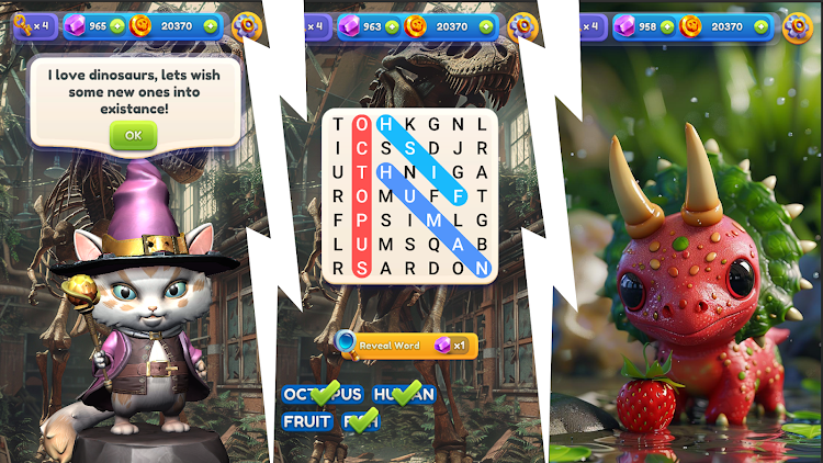 #3. Catnip Word Wishes (Android) By: Contentrap