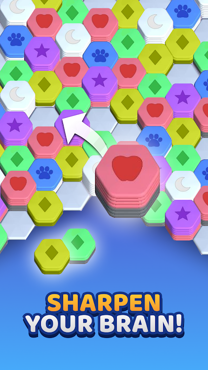 #6. Hexa Puzzle: Brain Teaser Sort (Android) By: ArtMobileDev