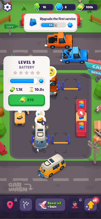 #8. Idle Car Repair (Android) By: VolxGames