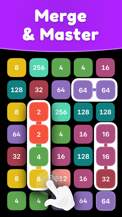 #1. 2248 Number Match Puzzle Game (Android) By: Pixster Studio