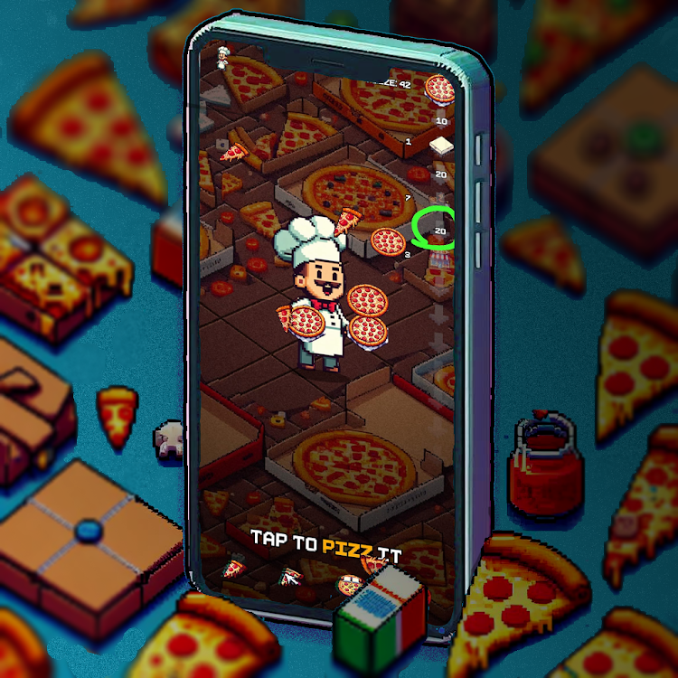 #1. 8 Bits of Pizza (Android) By: Superior Games Mobile